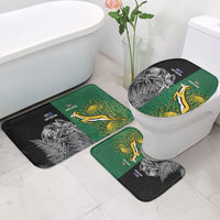 New Zealand - South Africa Greatest Rivals Rugby Bathroom Set Kiwi Vs Bokke