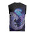 Polynesian Aumakua Christmas Knitted V-Neck Vest Jellyfish with Shark - Polynesian Pride