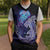 Polynesian Aumakua Christmas Knitted V-Neck Vest Jellyfish with Shark - Polynesian Pride