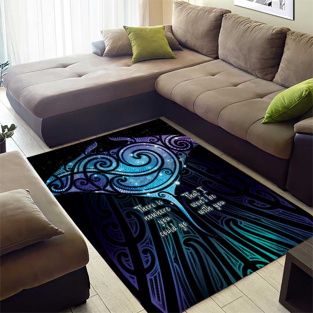 Aotearoa Maori Te Whai Rahi Area Rug Tala - Nowhere You Could Go That I Won't Be With You LT7 - Polynesian Pride