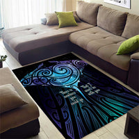 Aotearoa Maori Te Whai Rahi Area Rug Tala - Nowhere You Could Go That I Won't Be With You LT7 - Polynesian Pride