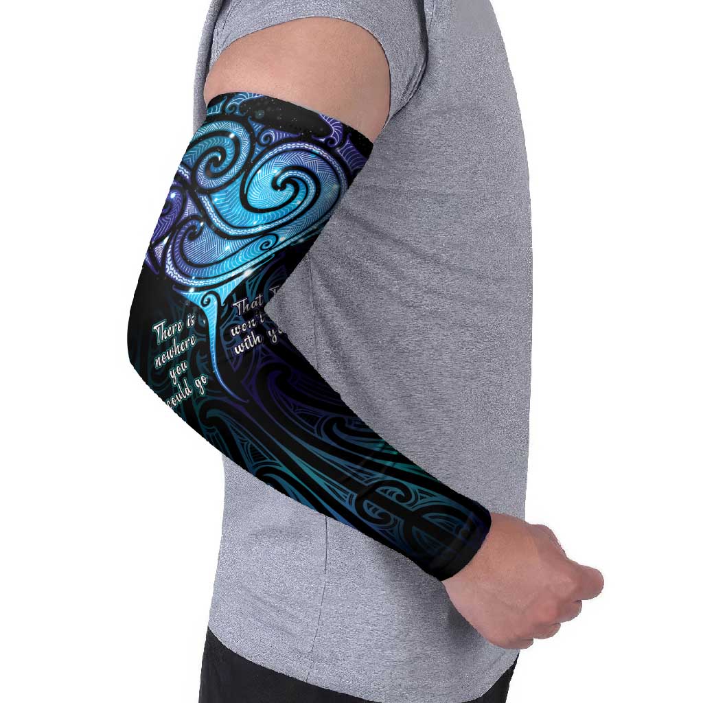 Aotearoa Maori Te Whai Rahi Arm Sleeves Tala - Nowhere You Could Go That I Won't Be With You LT7 - Polynesian Pride