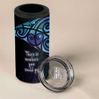 Aotearoa Maori Te Whai Rahi 4 in 1 Can Cooler Tumbler Tala - Nowhere You Could Go That I Won't Be With You LT7 - Polynesian Pride