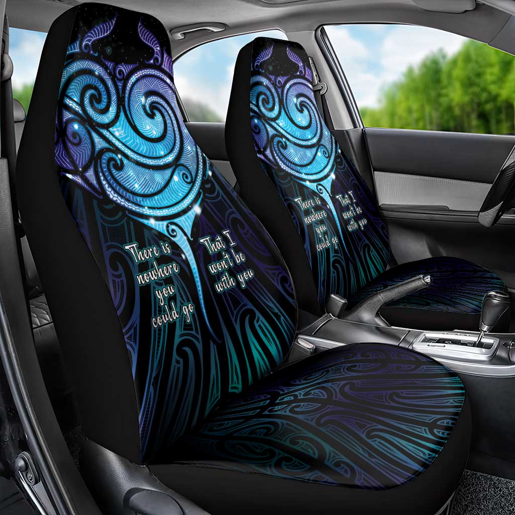 Aotearoa Maori Te Whai Rahi Car Seat Cover Tala - Nowhere You Could Go That I Won't Be With You LT7 - Polynesian Pride