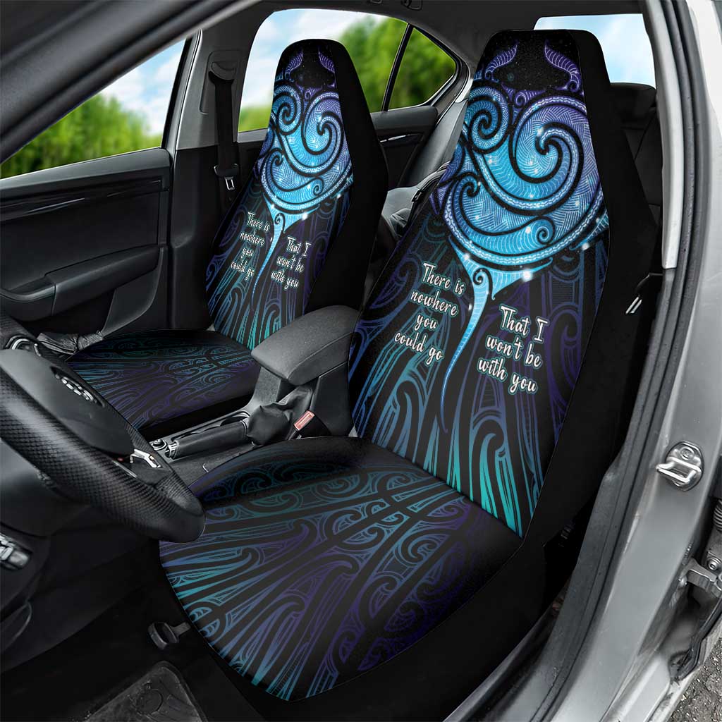 Aotearoa Maori Te Whai Rahi Car Seat Cover Tala - Nowhere You Could Go That I Won't Be With You LT7 - Polynesian Pride
