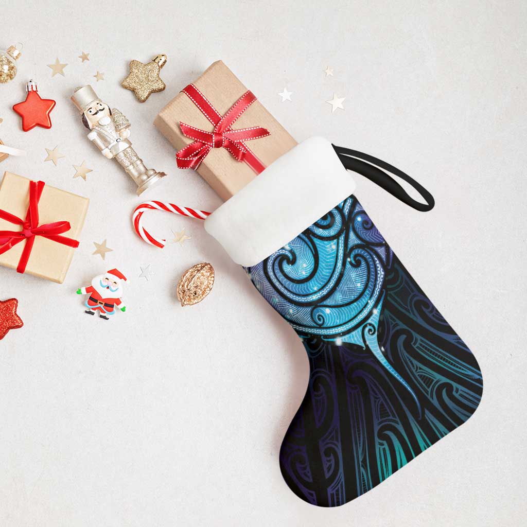 Aotearoa Maori Te Whai Rahi Christmas Stocking Tala - Nowhere You Could Go That I Won't Be With You LT7 - Polynesian Pride