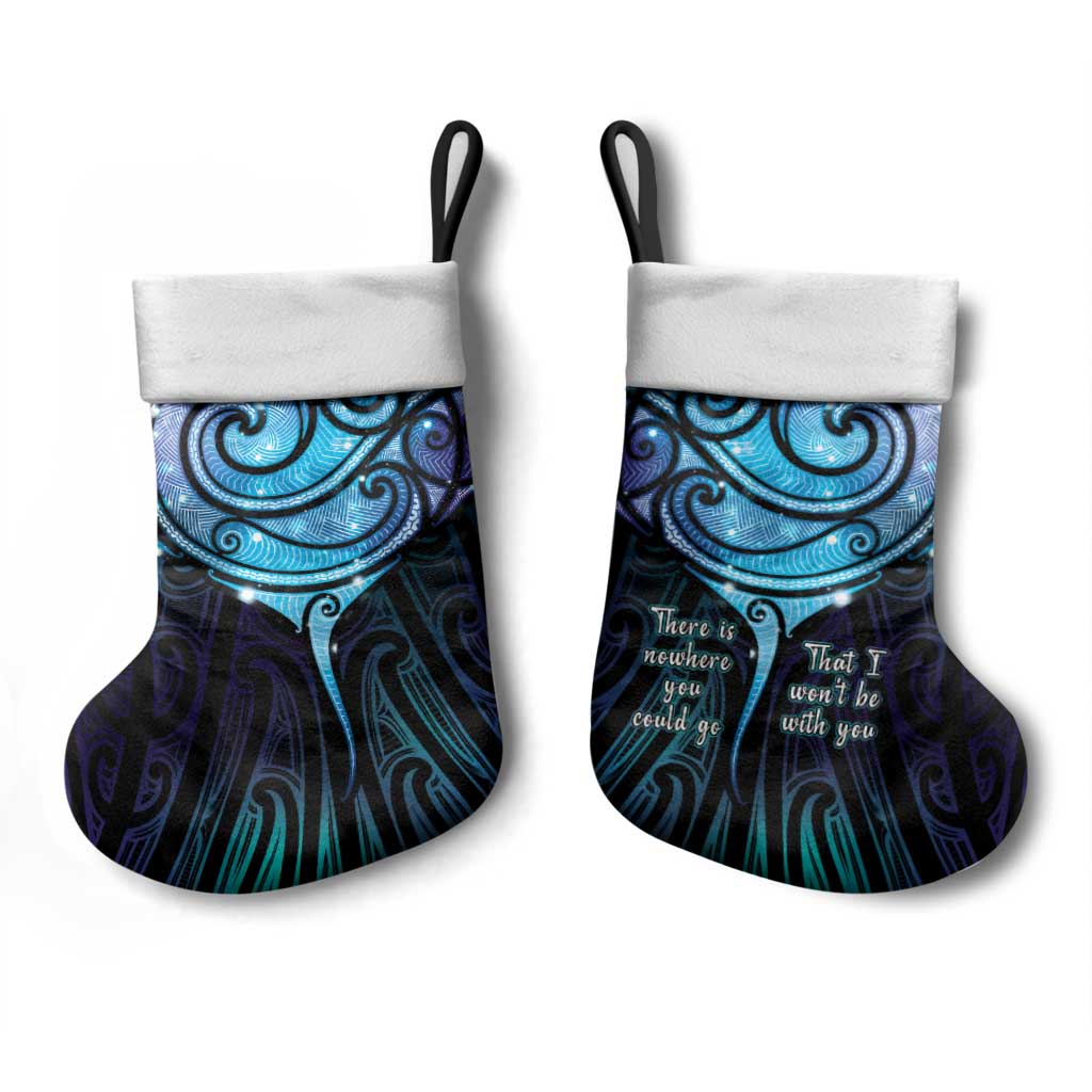 Aotearoa Maori Te Whai Rahi Christmas Stocking Tala - Nowhere You Could Go That I Won't Be With You LT7 - Polynesian Pride