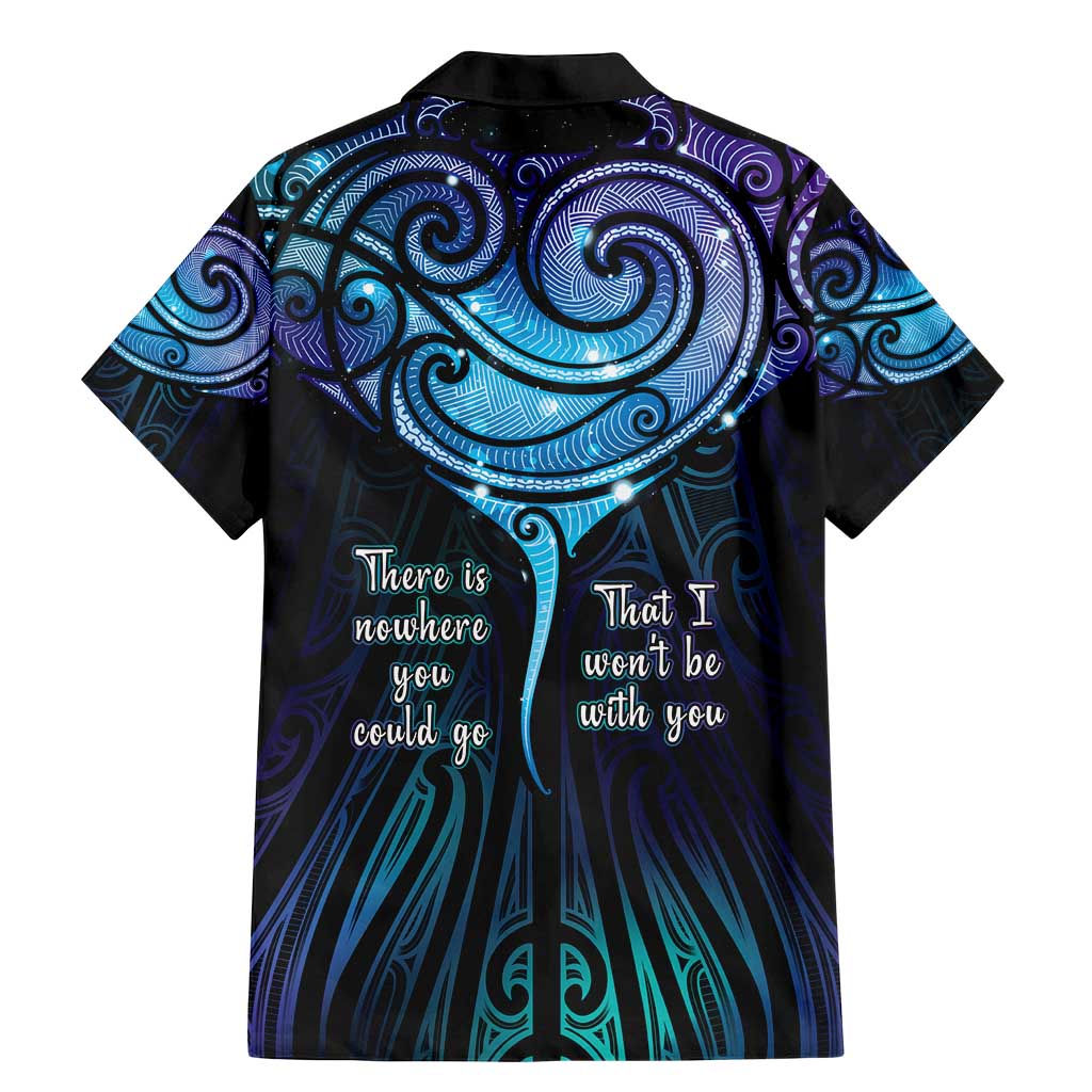 Aotearoa Maori Te Whai Rahi Family Matching Mermaid Dress and Hawaiian Shirt Tala - Nowhere You Could Go That I Won't Be With You LT7 - Polynesian Pride