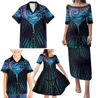 Aotearoa Maori Te Whai Rahi Family Matching Puletasi and Hawaiian Shirt Tala - Nowhere You Could Go That I Won't Be With You LT7 - Polynesian Pride