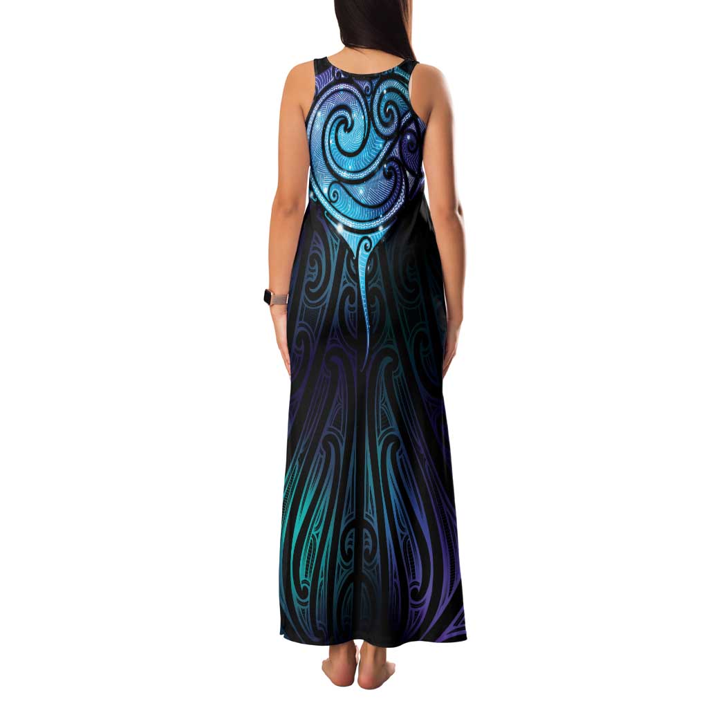 Aotearoa Maori Te Whai Rahi Family Matching Tank Maxi Dress and Hawaiian Shirt Tala - Nowhere You Could Go That I Won't Be With You LT7 - Polynesian Pride