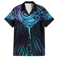 Aotearoa Maori Te Whai Rahi Hawaiian Shirt Tala - Nowhere You Could Go That I Won't Be With You LT7 Teal Purple - Polynesian Pride