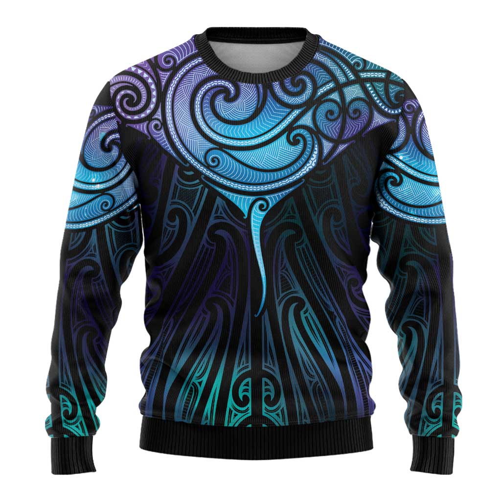 Aotearoa Maori Te Whai Rahi Ugly Christmas Sweater Tala - Nowhere You Could Go That I Won't Be With You LT7 - Polynesian Pride