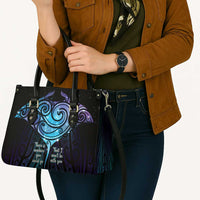 Aotearoa Maori Te Whai Rahi Leather Bag Tala - Nowhere You Could Go That I Won't Be With You - Polynesian Pride