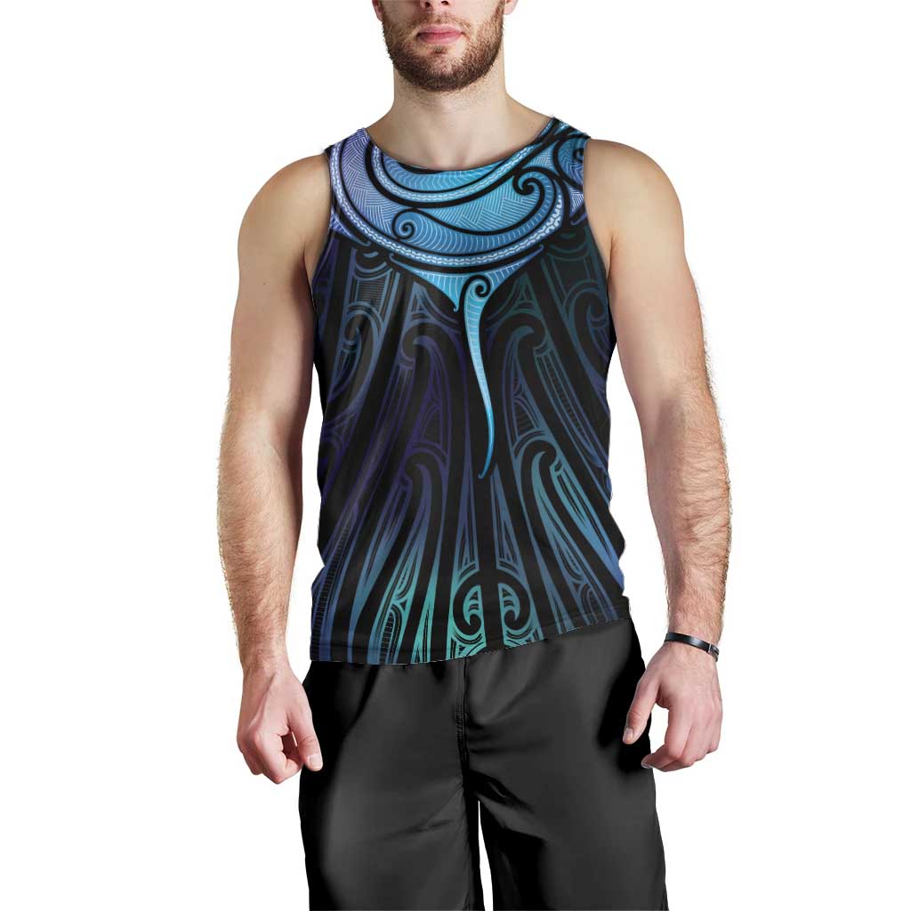 Aotearoa Maori Te Whai Rahi Men Tank Top Tala - Nowhere You Could Go That I Won't Be With You LT7 - Polynesian Pride