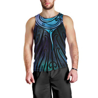 Aotearoa Maori Te Whai Rahi Men Tank Top Tala - Nowhere You Could Go That I Won't Be With You LT7 - Polynesian Pride