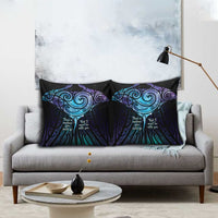 Aotearoa Maori Te Whai Rahi Pillow Cover Tala - Nowhere You Could Go That I Won't Be With You LT7 - Polynesian Pride