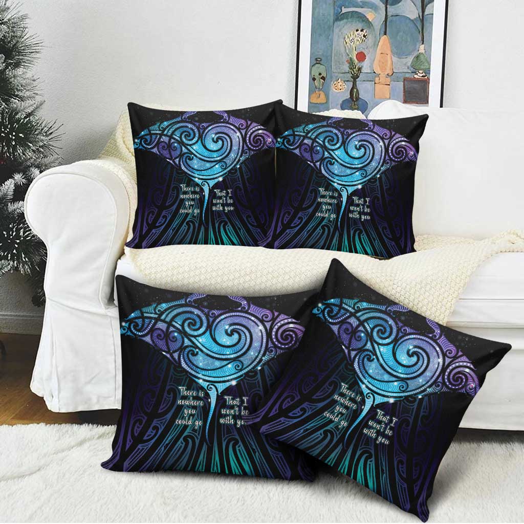 Aotearoa Maori Te Whai Rahi Pillow Cover Tala - Nowhere You Could Go That I Won't Be With You LT7 - Polynesian Pride