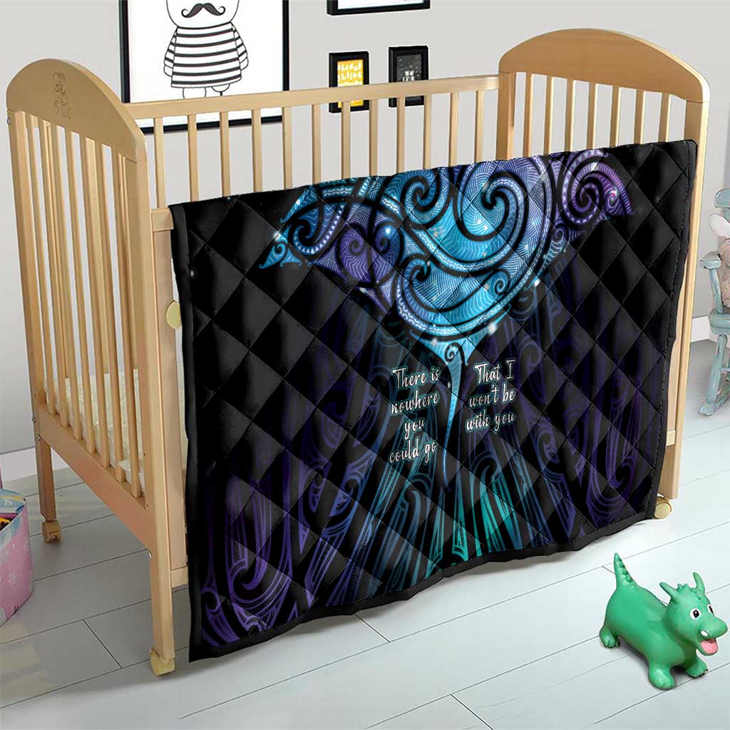 Aotearoa Maori Te Whai Rahi Quilt Tala - Nowhere You Could Go That I Won't Be With You - Polynesian Pride