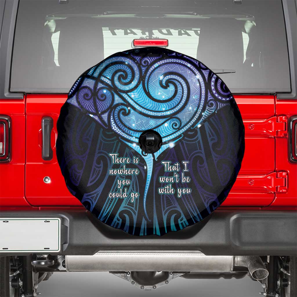 Aotearoa Maori Te Whai Rahi Spare Tire Cover Tala - Nowhere You Could Go That I Won't Be With You LT7 - Polynesian Pride