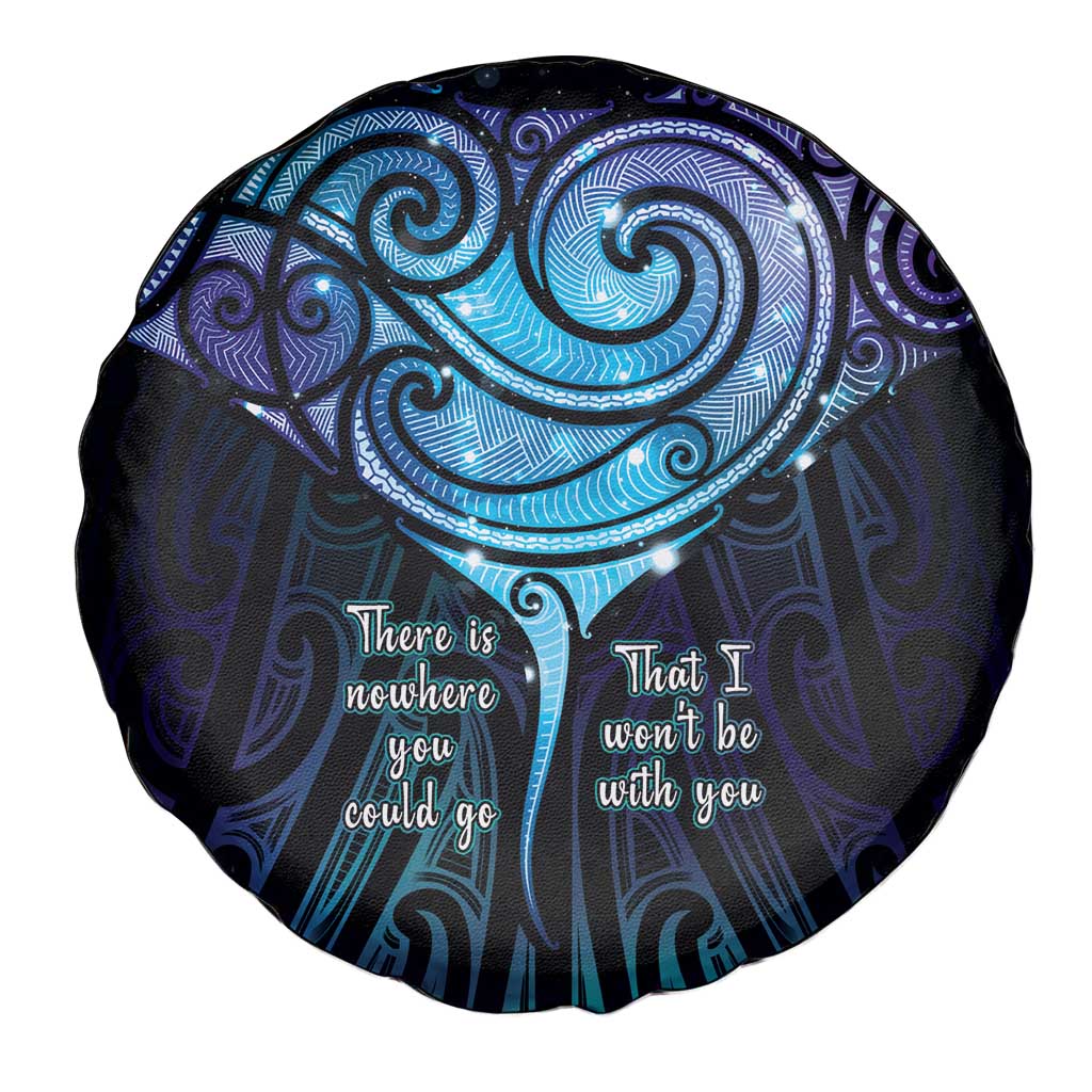 Aotearoa Maori Te Whai Rahi Spare Tire Cover Tala - Nowhere You Could Go That I Won't Be With You LT7 - Polynesian Pride