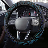 Aotearoa Maori Te Whai Rahi Steering Wheel Cover Tala - Nowhere You Could Go That I Won't Be With You LT7 - Polynesian Pride
