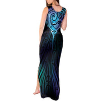 Aotearoa Maori Te Whai Rahi Tank Maxi Dress Tala - Nowhere You Could Go That I Won't Be With You LT7 - Polynesian Pride