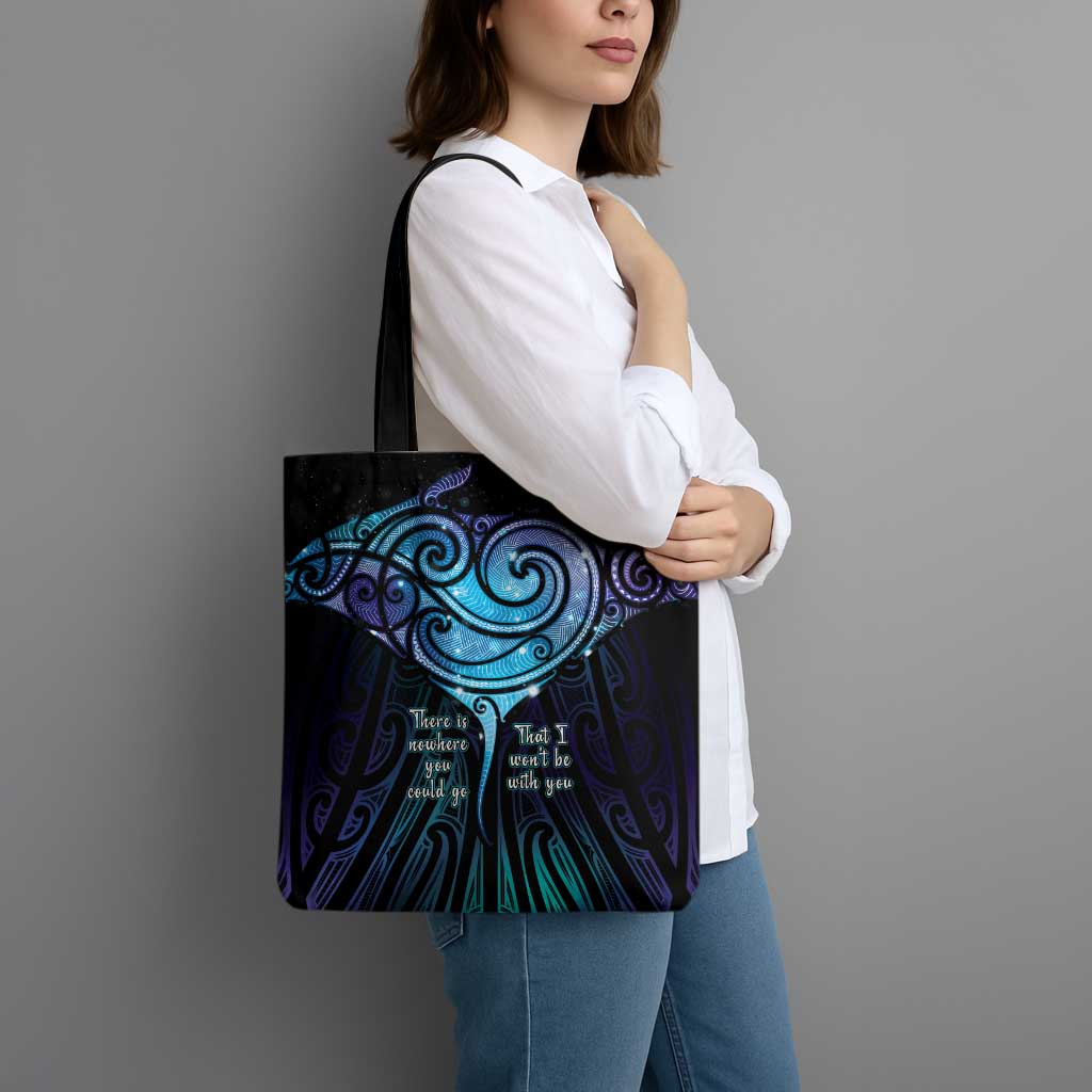 Aotearoa Maori Te Whai Rahi Tote Bag Tala - Nowhere You Could Go That I Won't Be With You LT7 - Polynesian Pride