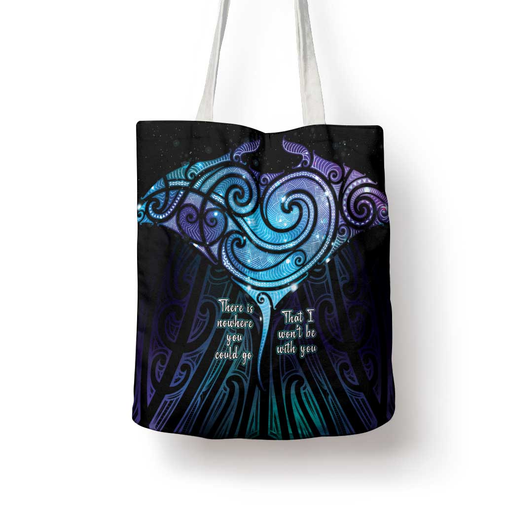Aotearoa Maori Te Whai Rahi Tote Bag Tala - Nowhere You Could Go That I Won't Be With You LT7 - Polynesian Pride