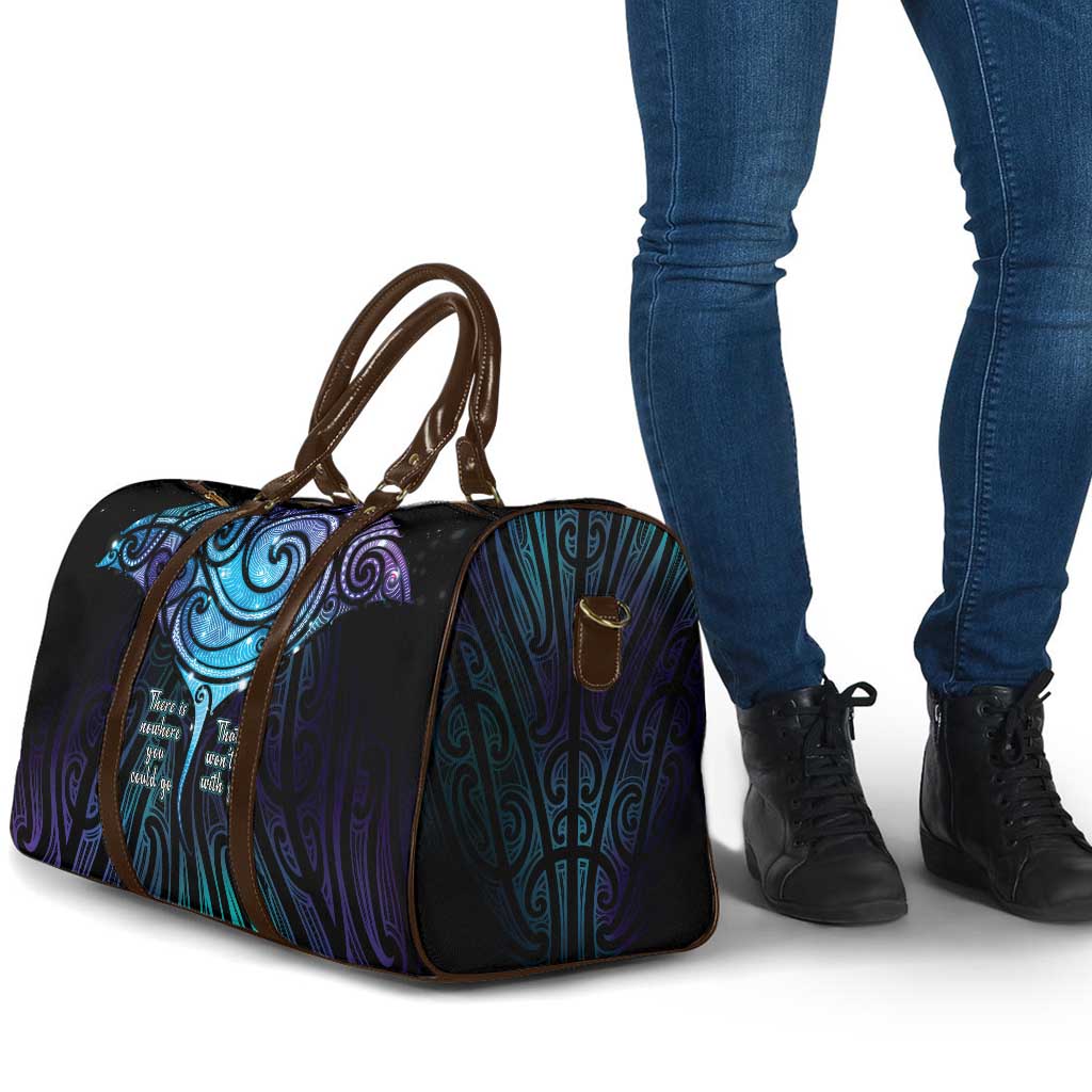 Aotearoa Maori Te Whai Rahi Travel Bag Tala - Nowhere You Could Go That I Won't Be With You LT7 - Polynesian Pride