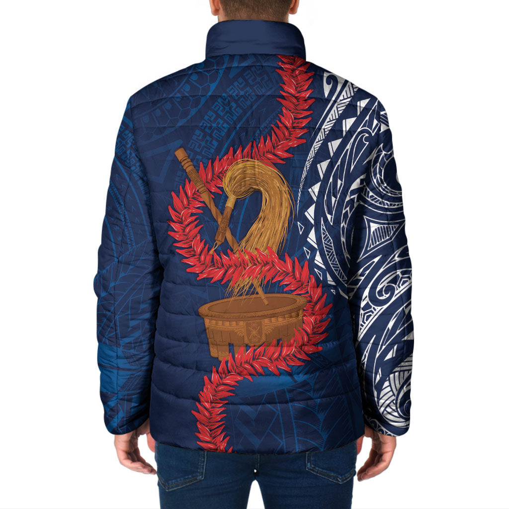 Talofa Samoa Tanoa Fue Mix Ulafala Padded Jacket LT7 - Polynesian Pride