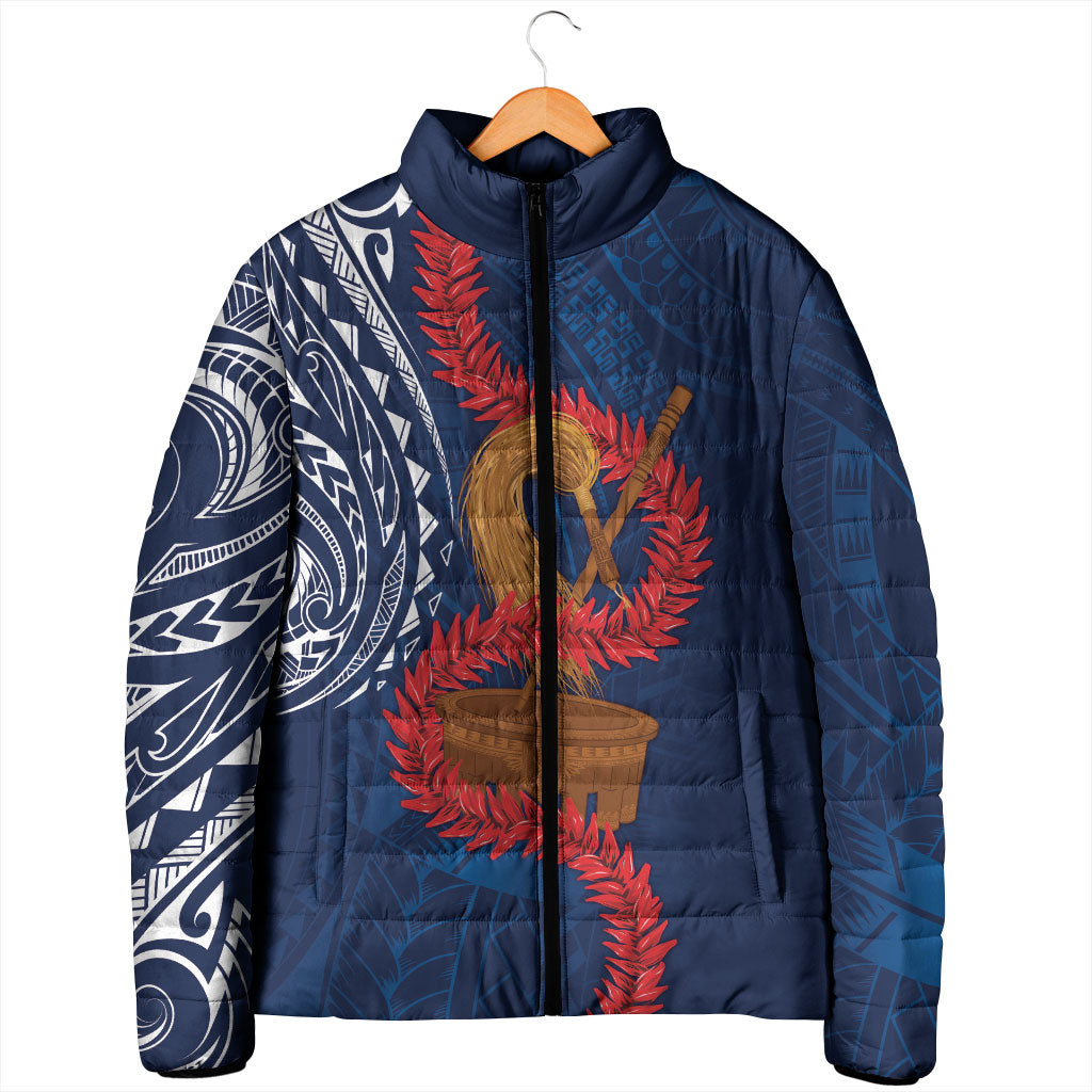 Talofa Samoa Tanoa Fue Mix Ulafala Padded Jacket LT7 - Polynesian Pride