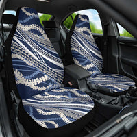 Polynesian Puakeniken Pikake Twisted Lei Car Seat Cover Navy Blue LT7 One Size Navy Blue - Polynesian Pride