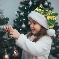 Polynesian Puakeniken Pikake Twisted Lei Christmas Santa Hat Emerald LT7 - Polynesian Pride