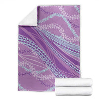 Polynesian Puakeniken Pikake Twisted Lei Blanket Amethys - Polynesian Pride