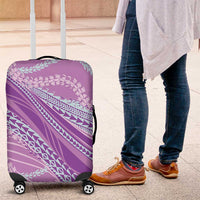 Polynesian Puakeniken Pikake Twisted Lei Luggage Cover Amethys LT7 Amethys - Polynesian Pride
