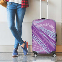 Polynesian Puakeniken Pikake Twisted Lei Luggage Cover Amethys LT7 - Polynesian Pride