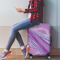 Polynesian Puakeniken Pikake Twisted Lei Luggage Cover Amethys LT7 - Polynesian Pride