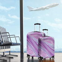 Polynesian Puakeniken Pikake Twisted Lei Luggage Cover Amethys LT7 - Polynesian Pride