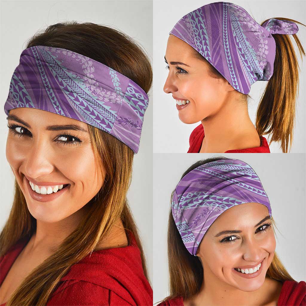 Polynesian Puakeniken Pikake Twisted Lei Neck Gaiter Amethys - Polynesian Pride