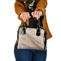 Polynesian Puakeniken Pikake Twisted Lei Shoulder Handbag Beige - Polynesian Pride
