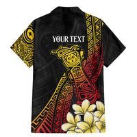 Personalized Papua New Guinea Family Matching Mermaid Dress and Hawaiian Shirt Kundu Drum Carving Motifs LT7 - Polynesian Pride