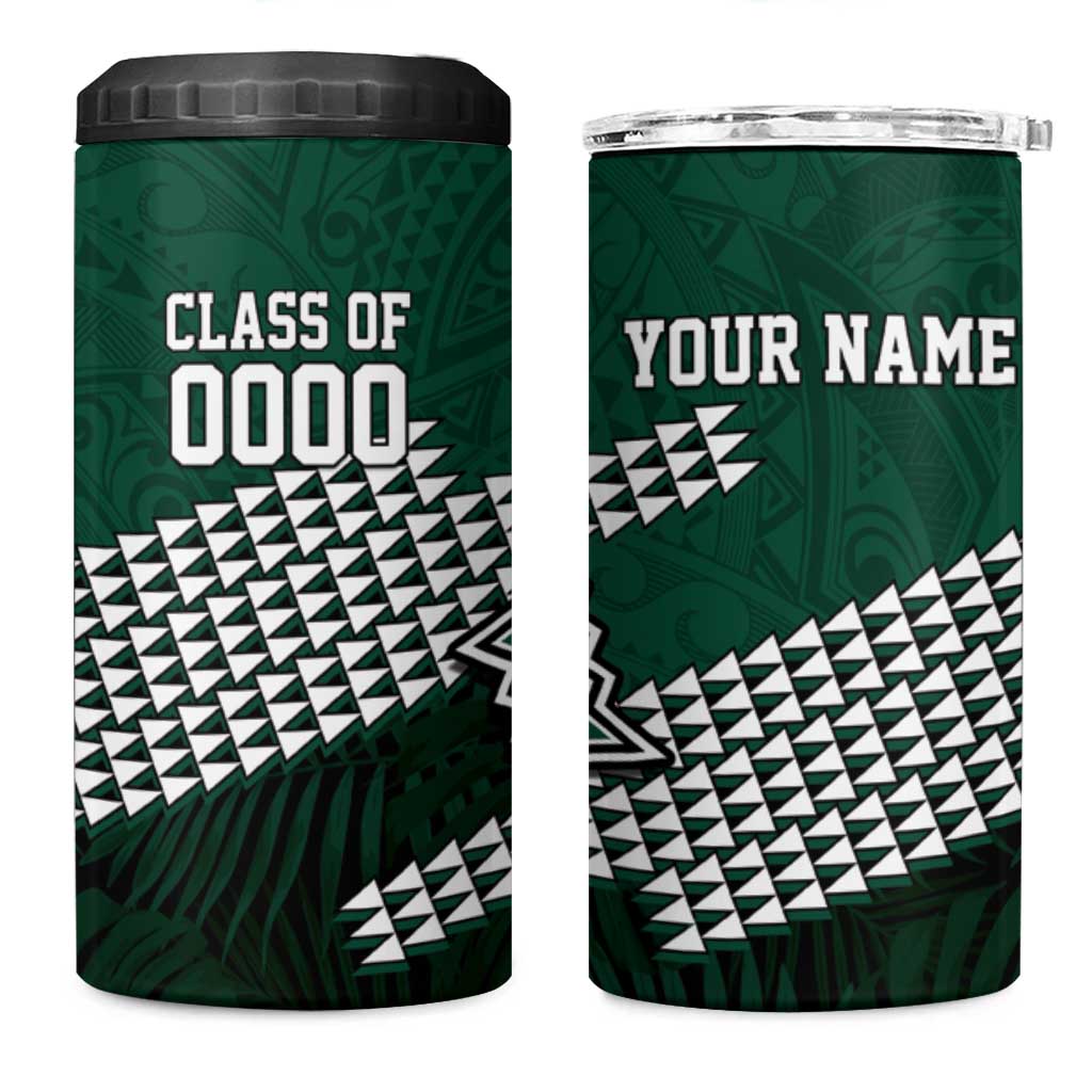 Hawaii Rainbow Warriors Alumni Custom 4 in 1 Can Cooler Tumbler Kanaka Arrows Tropical Vibes
