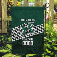 Hawaii Rainbow Warriors Alumni Custom Garden Flag Kanaka Arrows Tropical Vibes