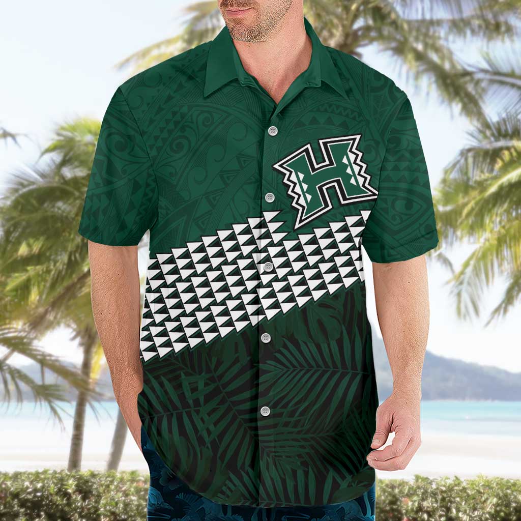 Hawaii Rainbow Warriors Alumni Custom Hawaiian Shirt Kanaka Arrows Tropical Vibes