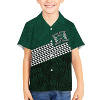 Hawaii Rainbow Warriors Alumni Custom Kid Hawaiian Shirt Kanaka Arrows Tropical Vibes