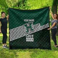 Hawaii Rainbow Warriors Alumni Custom Quilt Kanaka Arrows Tropical Vibes LT7 - Polynesian Pride