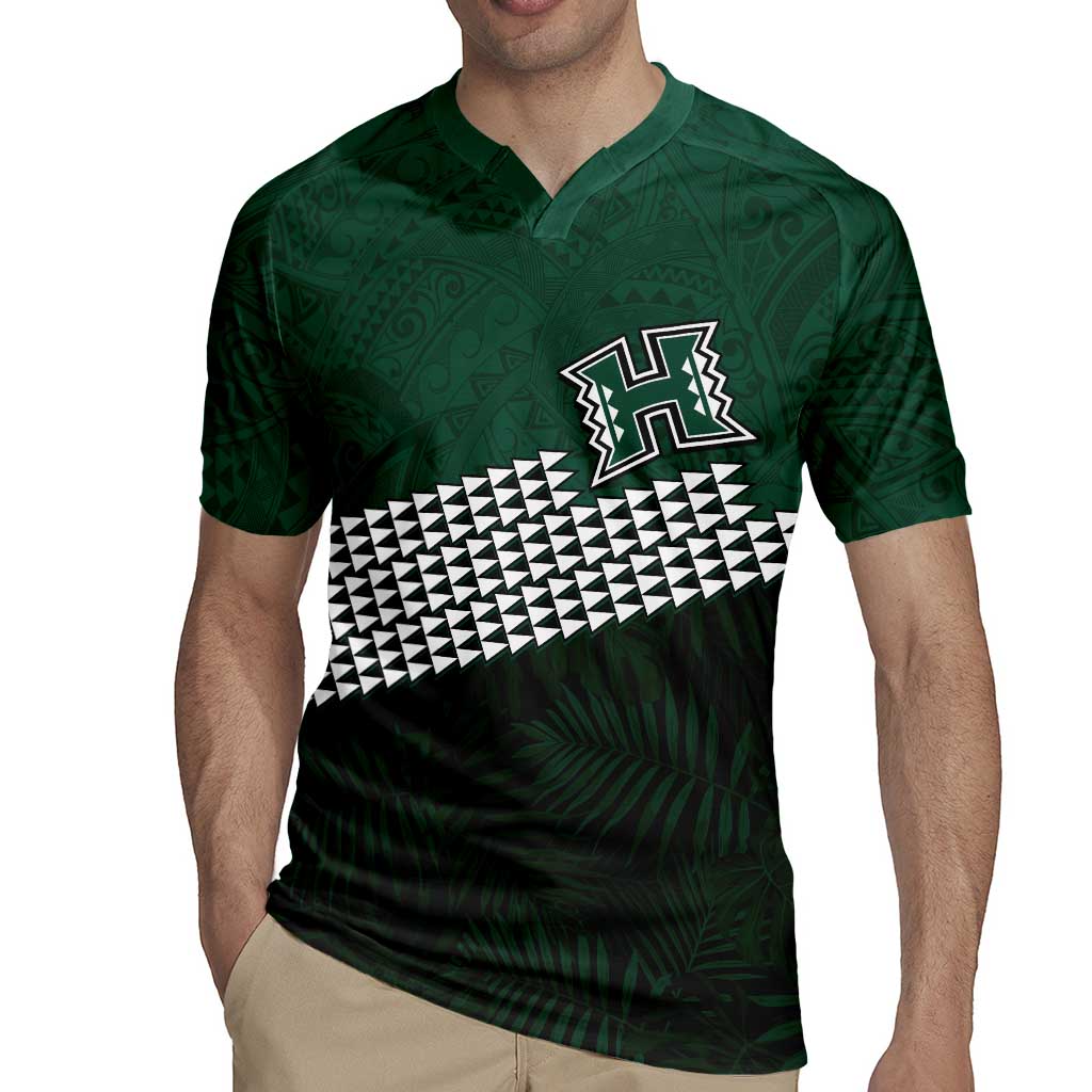 Hawaii Rainbow Warriors Alumni Custom Rugby Jersey Kanaka Arrows Tropical Vibes