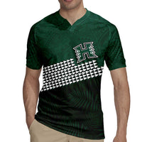 Hawaii Rainbow Warriors Alumni Custom Rugby Jersey Kanaka Arrows Tropical Vibes
