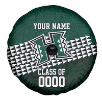 Hawaii Rainbow Warriors Alumni Custom Spare Tire Cover Kanaka Arrows Tropical Vibes LT7 - Polynesian Pride