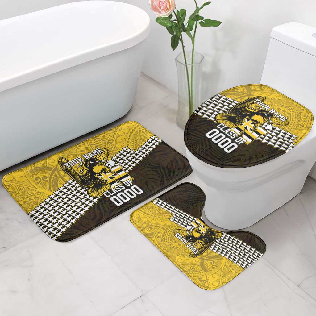 Hawaii Nanakuli High Alumni Custom Bathroom Set Kanaka Arrows Tropical Vibes